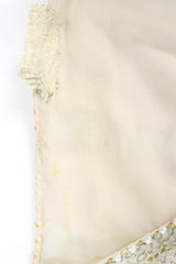 Vintage Zandra Rhodes Geometric Beaded Dress stain @ Recess LA