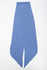 Recess Los Angeles Vintage Rare Zandra Rhodes Sky Blue Pinwheel Painted Chiffon Tassel Dress