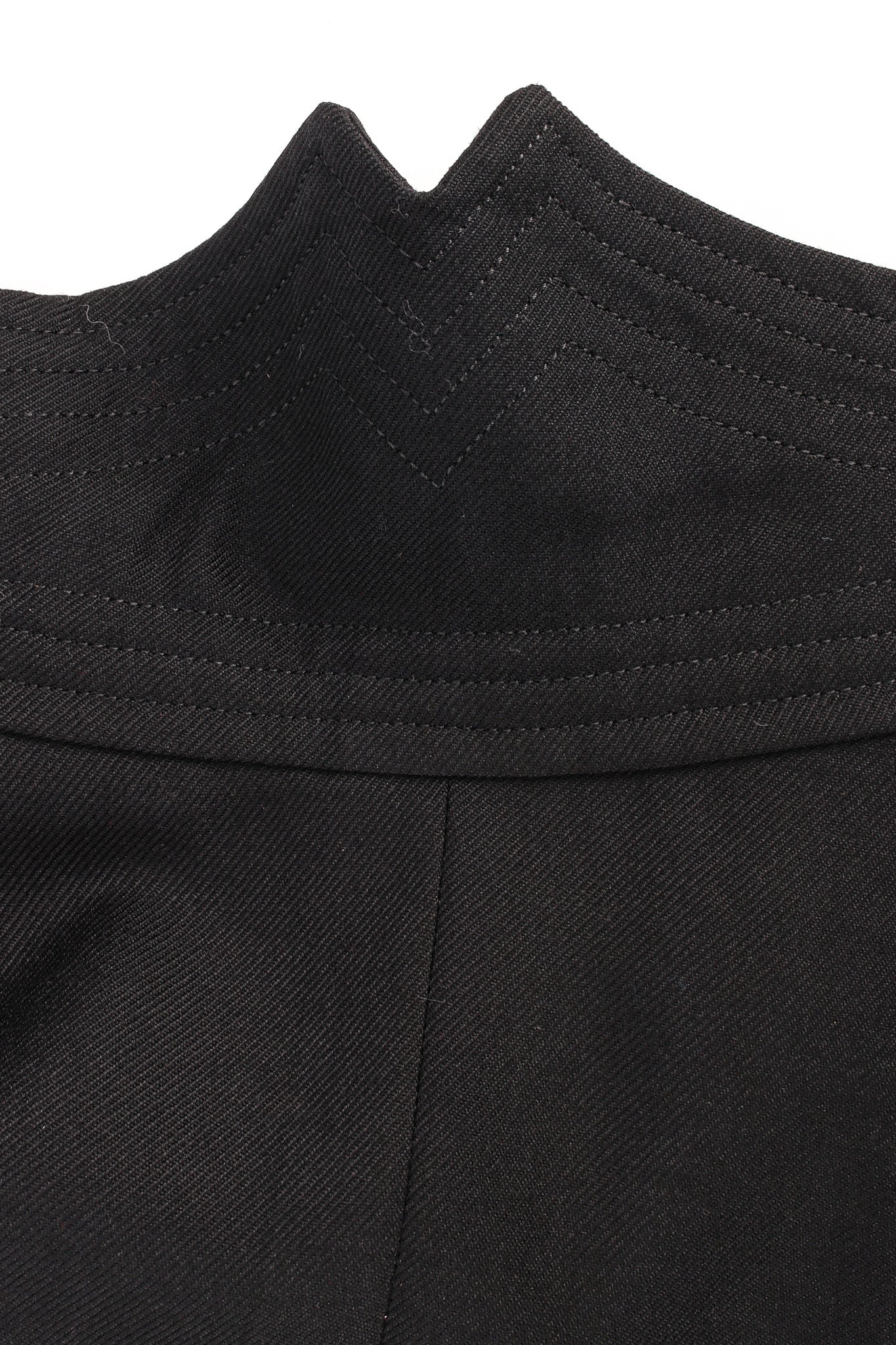 Vintage Zomar Artesania Flamenco Jacket & Skirt Wool Set back pointed wasistline @ Recess LA