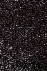 Vintage Zoo Furs Chevron Mink Fur Jacket distress on sleeve leather