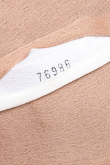 Recess Los Angeles Vintage Chanel Numbered Halter Corset Camellia Cocktail Dress LBD