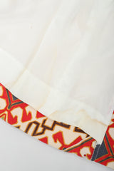 Vintage Chester Weinberg Geometric Dress & Pant Set Stain Lining Dress at Recess