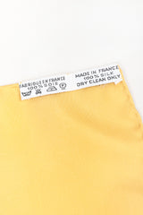 Recess Designer Consignment Vintage Hermes Robert Dallet Sichuan Wildlife Wildcat Panda Silk Scarf