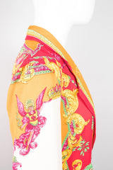 Marina Sitbon Pour Kamosho 90s Baroque Print Blazer Jacket