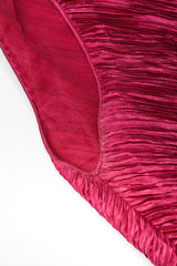 Recess Los Angeles Vintage Mary McFadden One-Shoulder Colorblock Gown