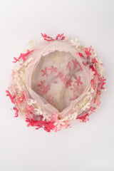 Recess Los Angeles Vintage Miss Dior Created By Christian Dior Mesh Tulle Flower Turban Hat