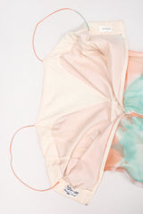 Recess Los Angeles Vintage Jerry Marsch for Mardi Gras Silk Chiffon Watercolor Dress & Top Set