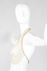 Recess Los Angeles Vintage Richelieu by Bill Smith Pearl Bra & Skirt Bodychain Set