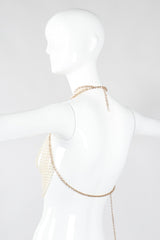 Recess Los Angeles Vintage Richelieu by Bill Smith Pearl Bra & Skirt Bodychain Set