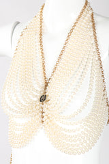 Recess Los Angeles Vintage Richelieu by Bill Smith Pearl Bra & Skirt Bodychain Set