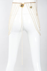 Recess Los Angeles Vintage Richelieu by Bill Smith Pearl Bra & Skirt Bodychain Set