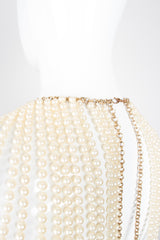 Pearl Chain Body Chain Collar Wedding Bridal Capelet