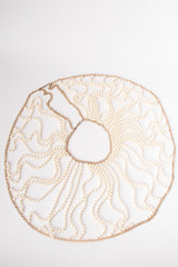 Pearl Chain Body Chain Collar Wedding Bridal Capelet