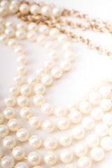 Pearl Chain Body Chain Collar Wedding Bridal Capelet