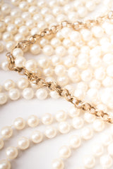 Pearl Chain Body Chain Collar Wedding Bridal Capelet