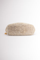 Rosenfeld Liquid Crystal Rhinestone Glitter Filigree Shoulder Bag