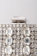 Recess Los Angeles Vintage Weisner Wide Rhinestone Gauntlent Cuff Bracelet