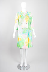John Hogan Silk Spring Watercolor Painter Coat