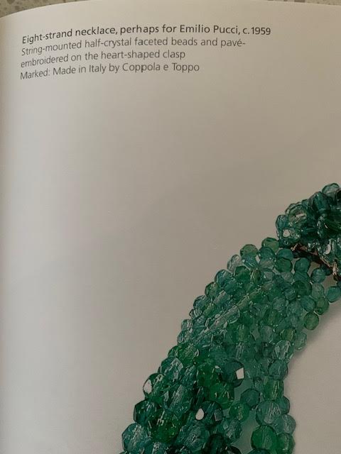 Coppola e Toppo similar necklace possibly for Pucci text close @RECESS LA