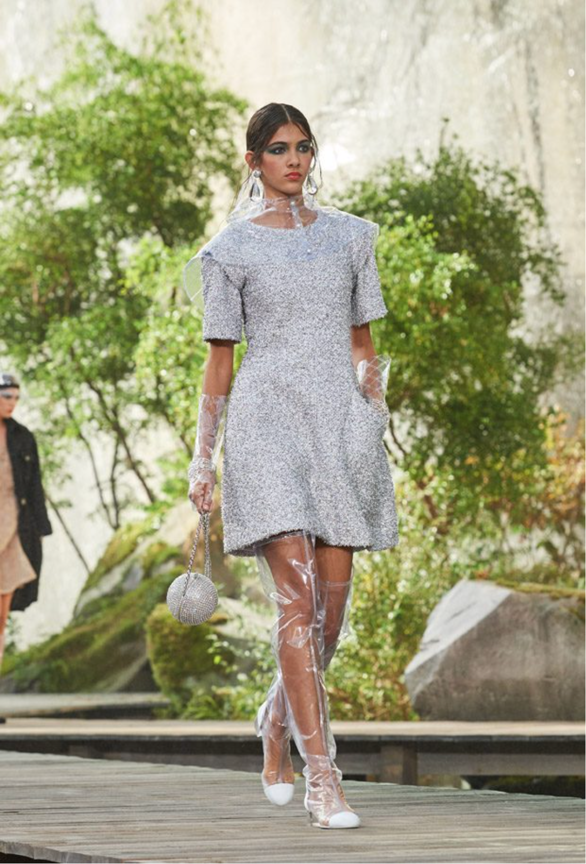 2018 S/S Couture Lamé Mini Dress