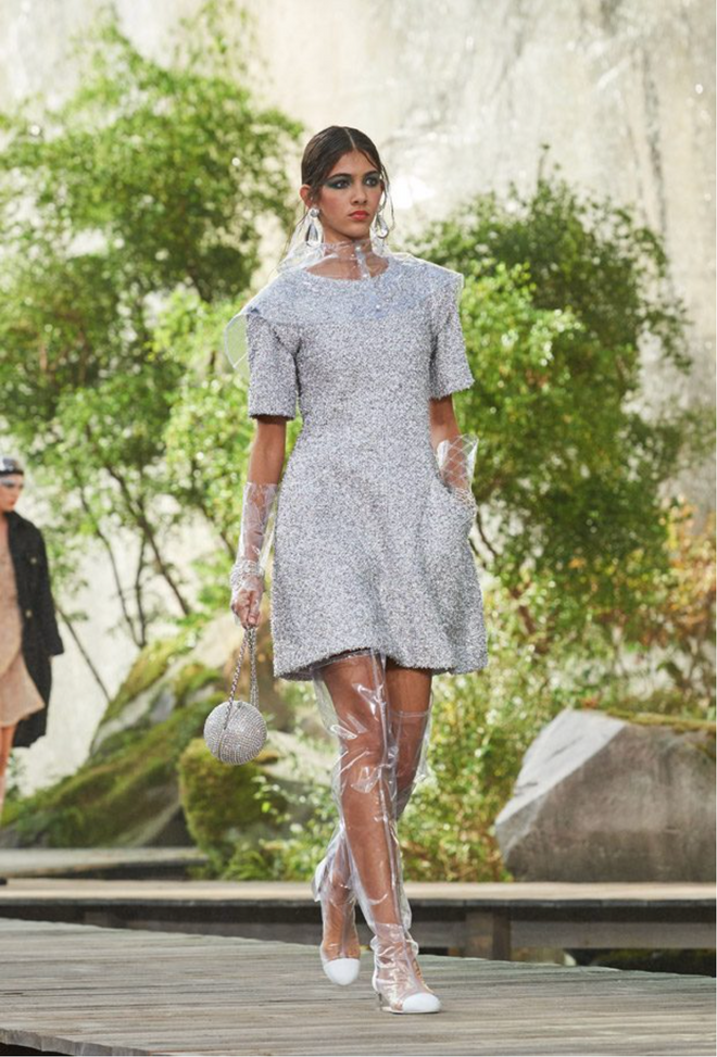 2018 S/S Couture Lamé Mini Dress