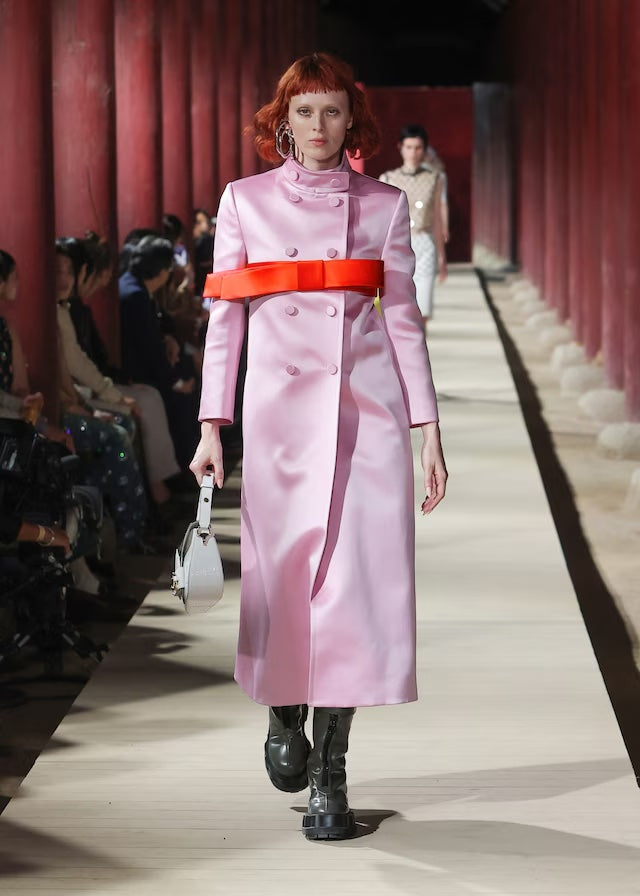 2024 C Satin Empire Coat