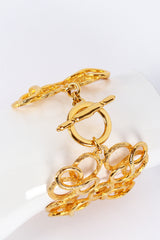 Kenneth Jay Lane Infinity Coils Link Bracelet clasp @RECESS LA