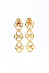 Kenneth Jay Lane Infinity Link Drop Earrings @RECESS LA