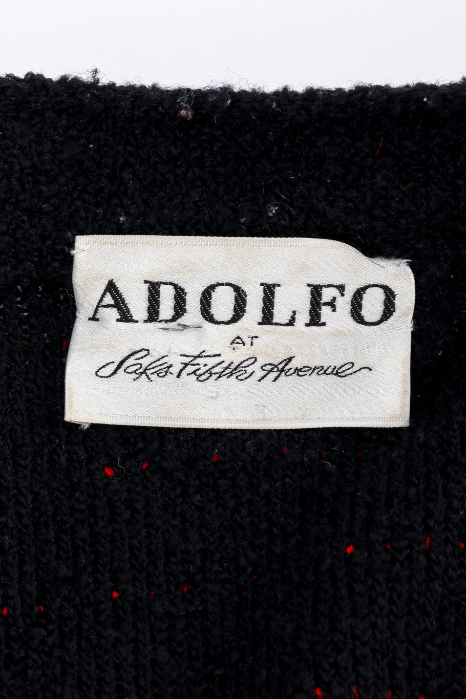 Adolfo Bouclé Knit Duster label @RECESS LA