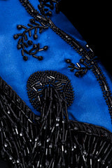 Vintage Apropos Beaded Crop Jacket tassel fringe closeup @recessla