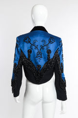 Vintage Apropos Beaded Crop Jacket back on mannequin @recessla