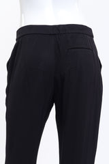 Alexander McQueen Zip Front Straight Leg Pant back on mannequin closeup @recess la