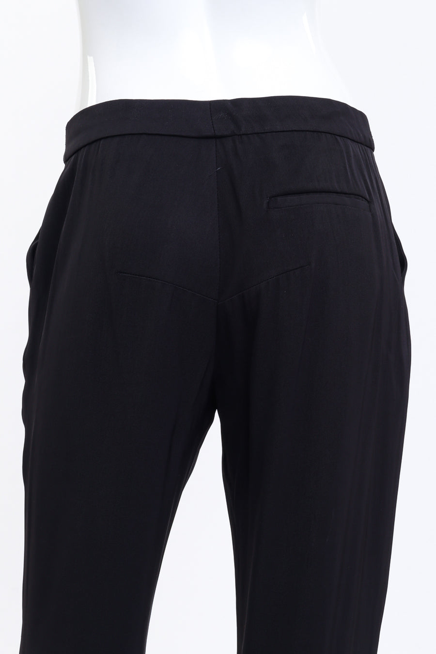 Alexander McQueen Zip Front Straight Leg Pant – Recess