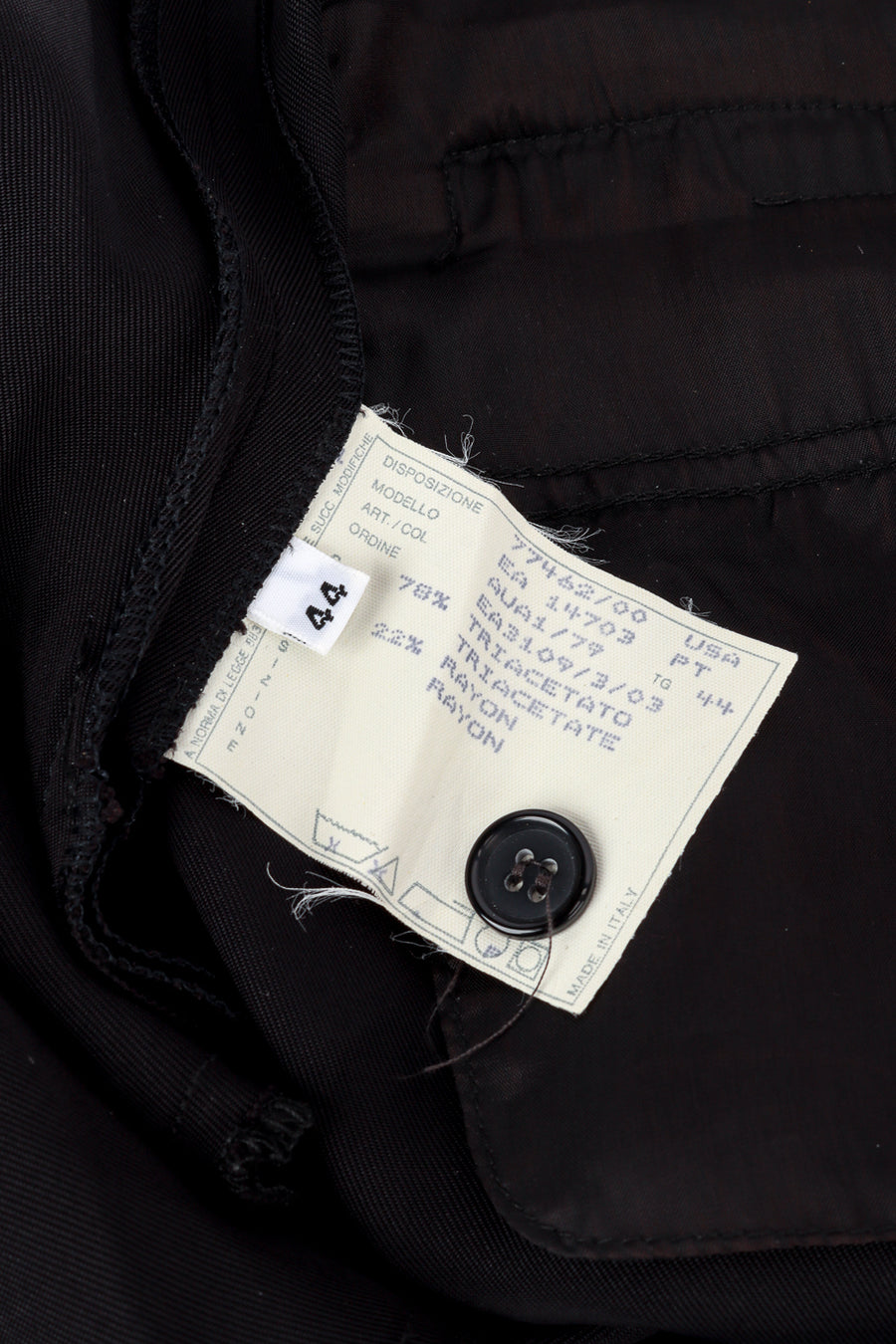 Alexander McQueen Zip Front Straight Leg Pant – Recess