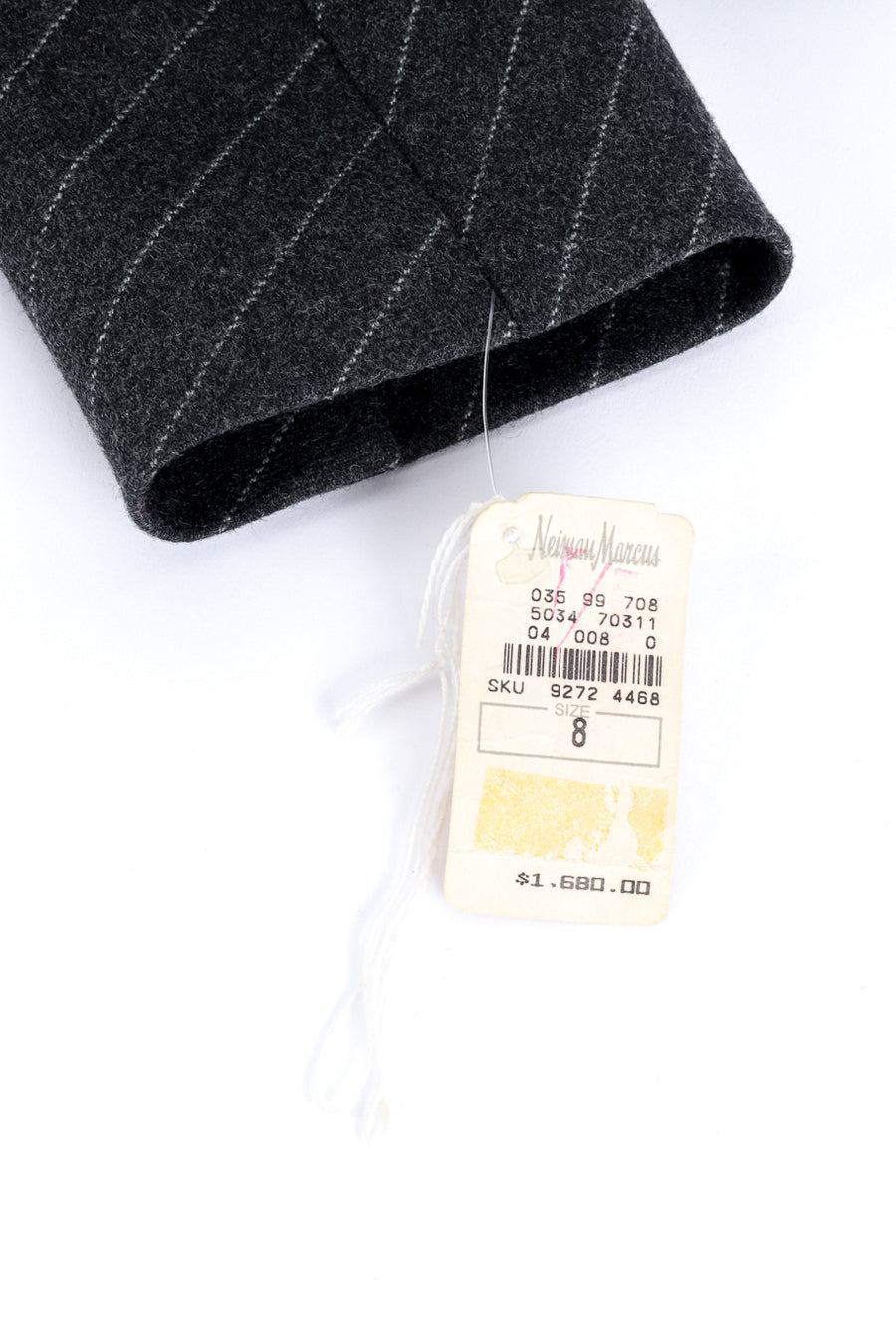 Vintage Alexander McQueen 1996 F/W 'Dante' Double Lapel Pinstripe