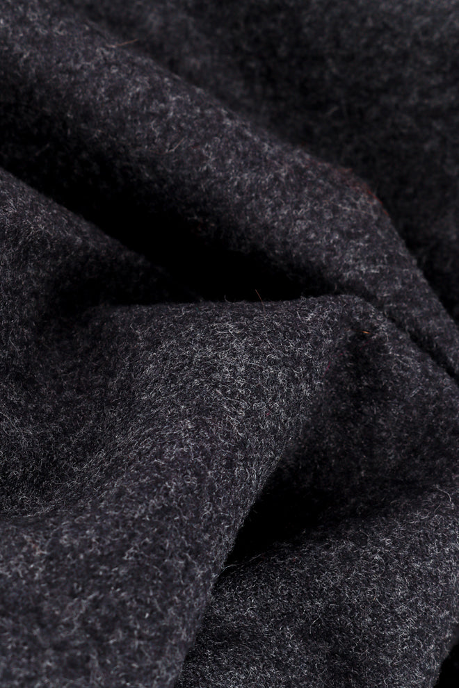 Alexander McQueen Wool Blend Palazzo Pant fabric closeup @recess la