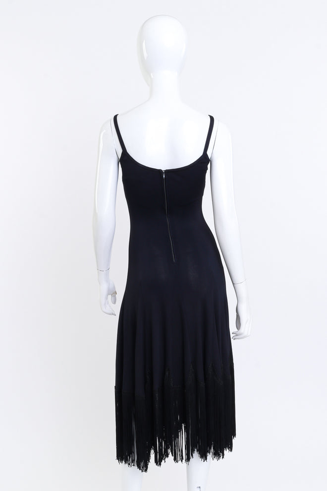 Ayako Fringe Shawl & Dress Set back @RECESS LA