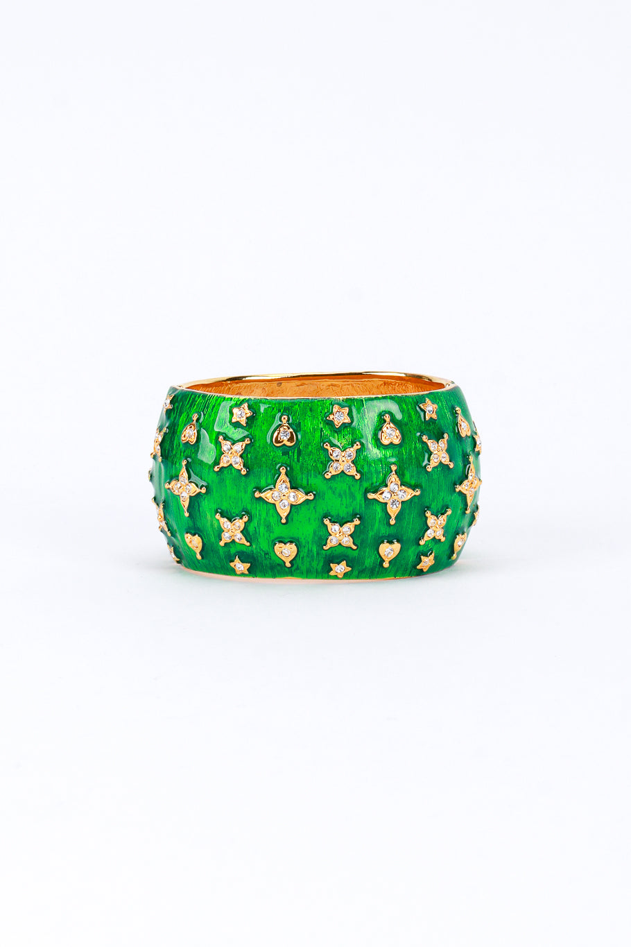 Kenneth Jay Lane Stars Of The Renaissance Enamel Bangle @RECESS LA