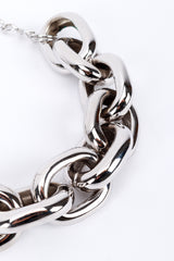 Kenneth Jay Lane Oversized Cable Chain Collar Necklace detail @RECESS LA