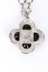 Kenneth Jay Lane Pool of Light Crystal Cross Pendant Necklace mark @RECESS LA