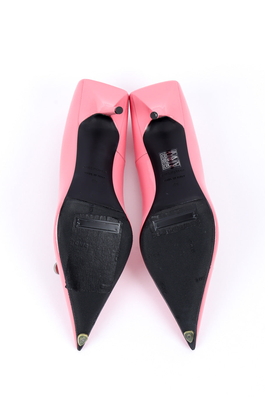 Balenciaga Square Knife BB Sculpted Pump outer sole view @recessla
