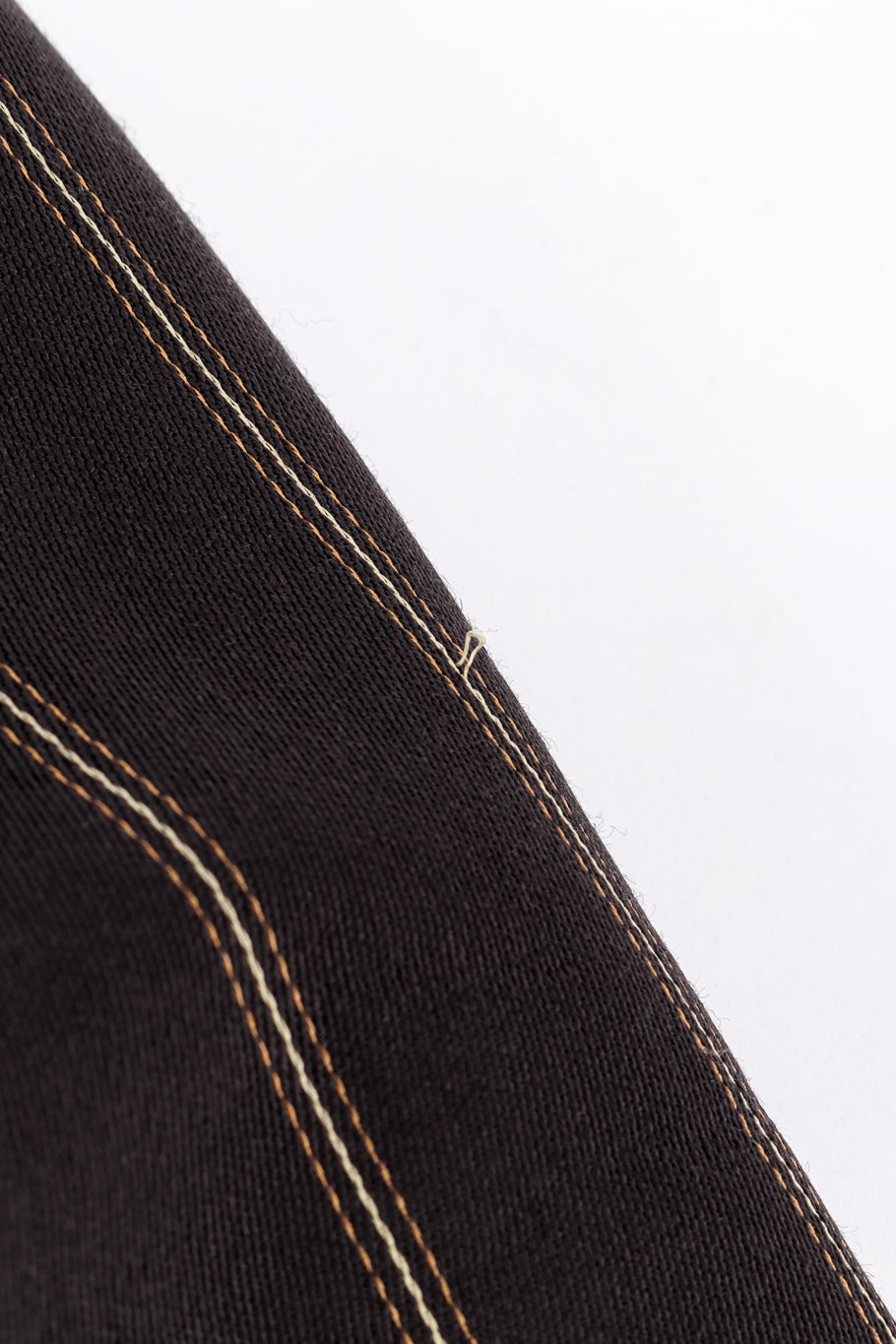 Vintage Byblos Cropped Pinstripe Jacket loose thread on sleeve @recess la