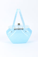 Vintage Pearlescent Lucite Box Bag back @recessla