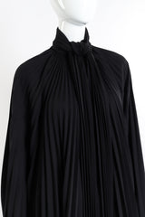 Balenciaga 2020 A/W Pleated Cape front on mannequin closeup @recessla