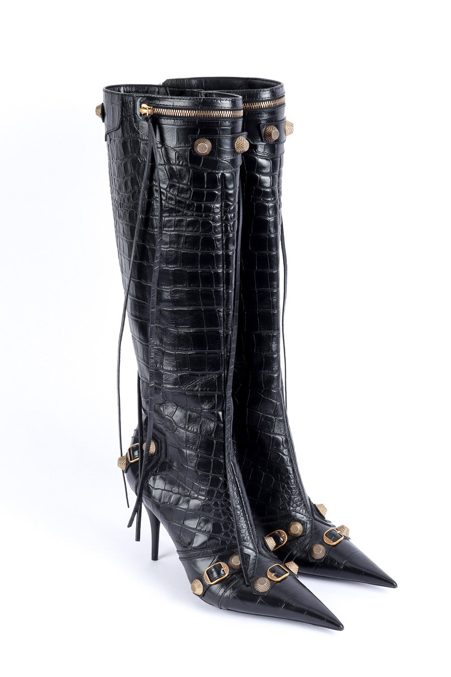 'Cagole' 90mm Stiletto Boots by Balenciaga @ Recess LA