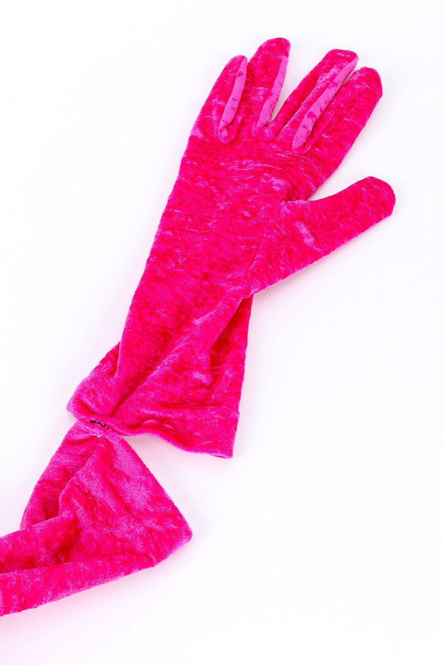 Balenciaga Velvet Turtleneck with Gloves view of glove on white background closeup @Recessla