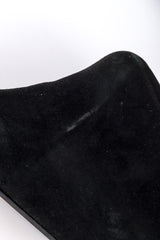 Vintage Vivienne Westwood 1993 F/W Suede Super Elevated Court Shoe scuff closeup @recessla