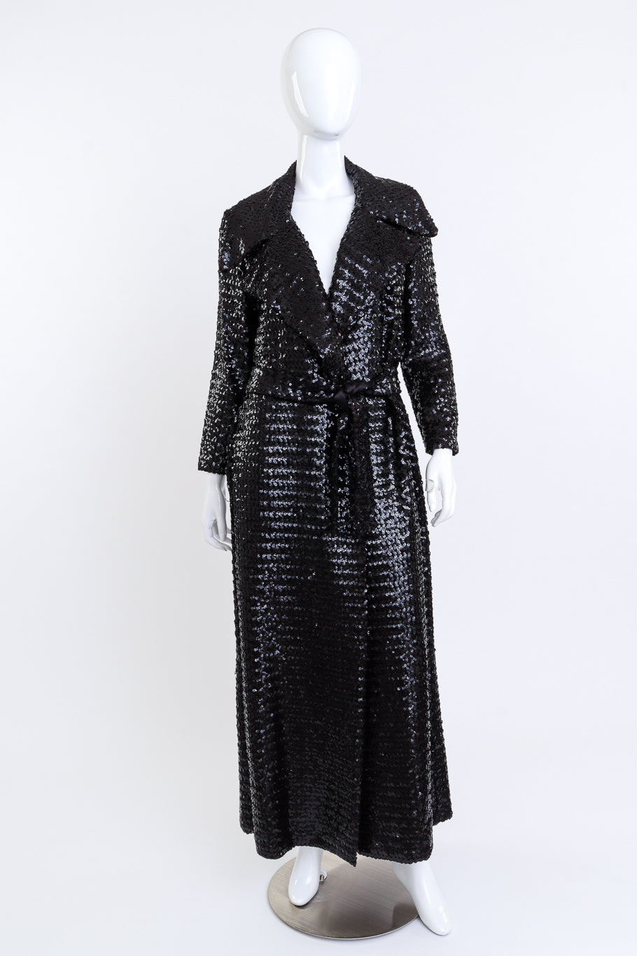 Vintage Long Sequin Coat @RECESS LA