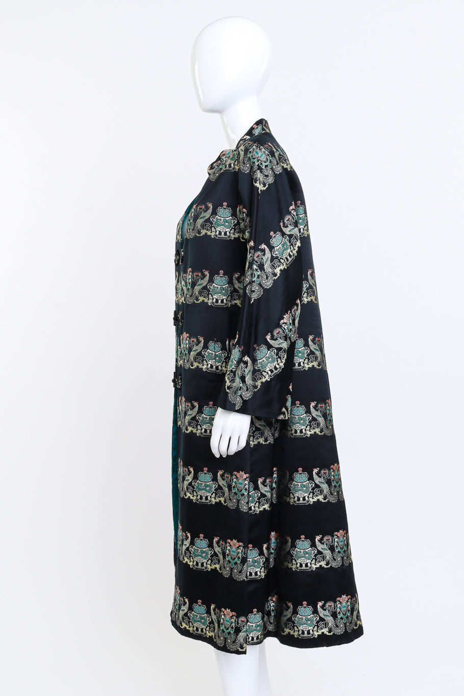 Vintage Reversible Kimono Coat side @RECESS LA