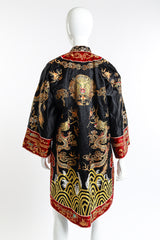 Vintage Raining Dragons Robe back mannequin @RECESS LA